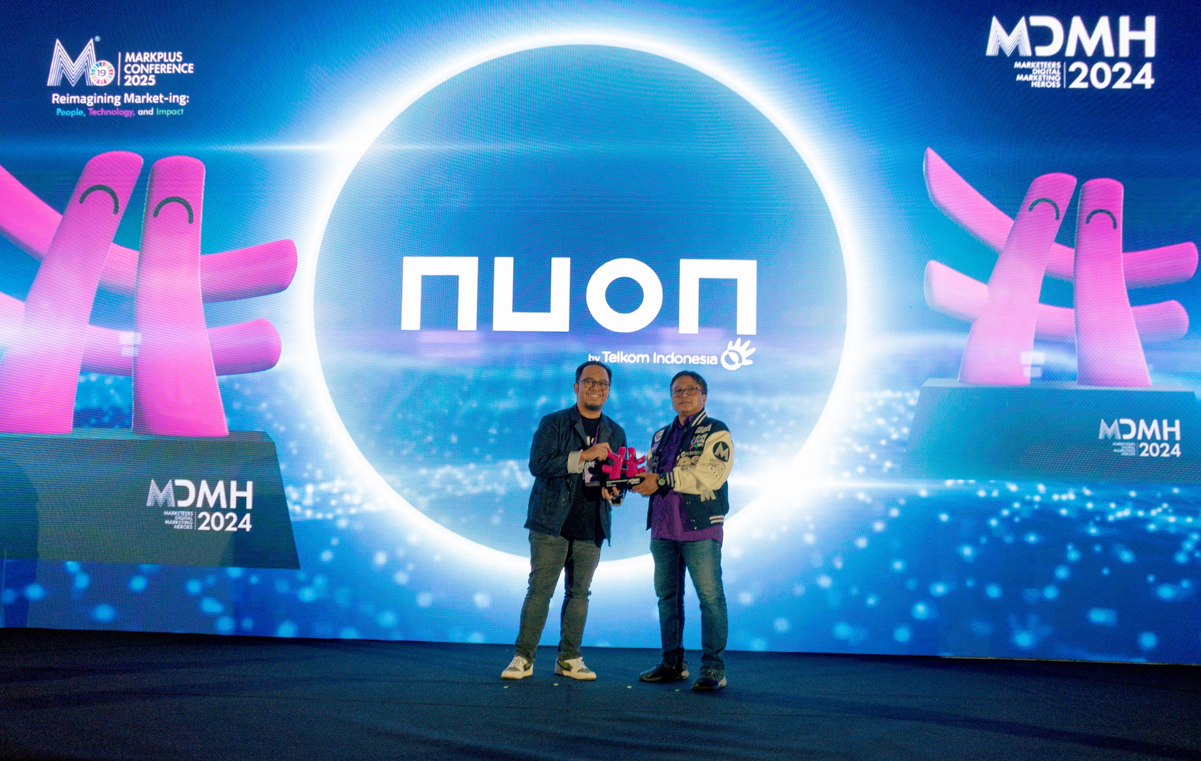 Nuon Raih Dua Penghargaan di Ajang Marketeers Digital